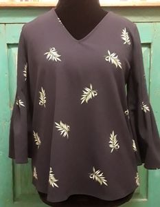 NWT Ann Taylor Hawaiian Style Top Sz S